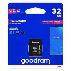 Paměťová karta Goodram micro SD 32GB micro SDHC