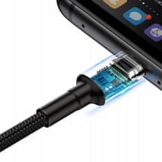 USB-C QC kabel Huawei SuperCharge 5A 1m, CATKLF-PV3 černá