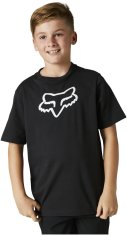 Fox triko LEGACY SS dětské černo-bílé M