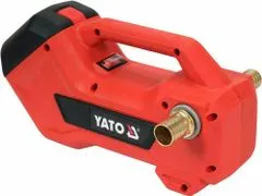 YATO 18V vodní a olejové čerpadlo 1800 L/H 1X3,0Ah