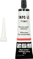 YATO Vysokoteplotní silikonový tmel 85G