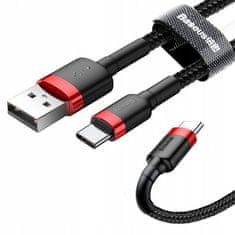 Baseus Cafule USB -C 2A Quick Charge 3.0 kabel - 2m