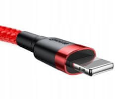 Baseus Cafule Lightning USB 2,4A iPhone Apple 0,5m
