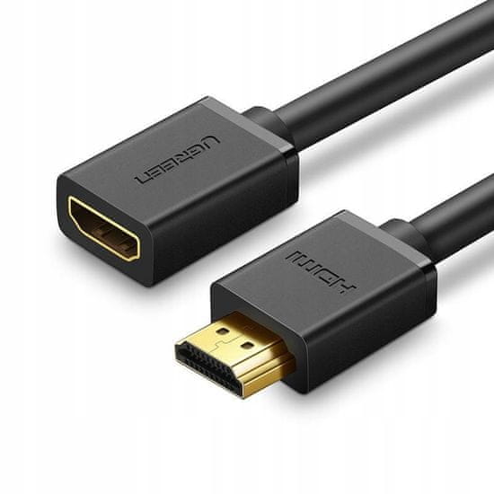 UGREEN Kabelový prodlužovací adaptér HDMI prodlužovací kabel 1m