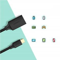 Ugreen Adaptér UGreen USB 3.0 na USB typu C černý