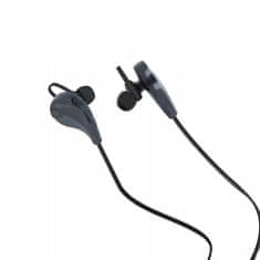Sluchátka pro běhání Bluetooth BT + mikrofon, BSH-100 černá