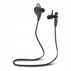 Sluchátka pro běhání Bluetooth BT + mikrofon, BSH-100 černá