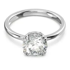 Swarovski Zásnubní prsten s čirým krystalem Constella 5642635 (Obvod 52 mm)