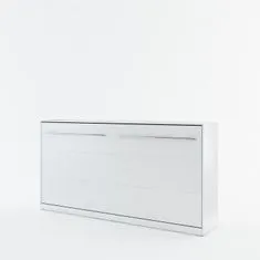 Homlando Skládací sklápěcí postel CONCEPT PRO CP06 horizontální 90x200 cm bílá mat