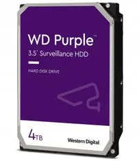 WD Purple 4TB WD42PURZ SATA III, Low Noise, do CCTV