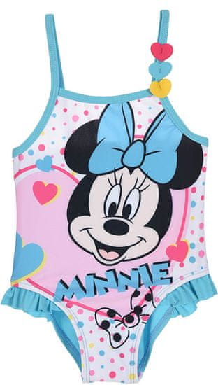 Sun City Dívčí plavky Minnie Mouse baby tyrkysové Velikost: 18M (81cm)