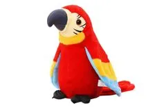 CoolCeny Interaktivní mluvící Papoušek - Talking Parrot - Červená