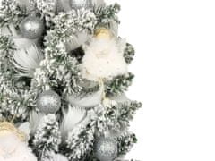 LAALU.cz Vánoční stromeček ANDĚLÍČEK umělý v jutovém pytli 60 cm