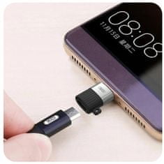 EnergoDom XO Adapter adaptér micro USB na USB-C typu C