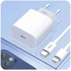 INNA XO USB-C 20W nástěnná nabíječka + Lightning kabel