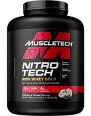 MuscleTech Nitro-Tech 100% Whey Gold 2270 g, jahodový shortcake
