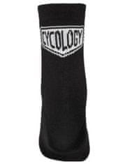 CYCOLOGY Ponožky Cycology - černá vel.L