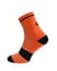 Santic Sock oranžová cyklo ponožky