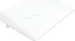 Sensillo Kojenecký polštář - klín Sensillo bílý Luxe s aloe vera 60x38 cm