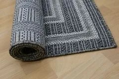 Kusový koberec Yukon 5649Z Antracite Dark Grey – na ven i na doma 120x170