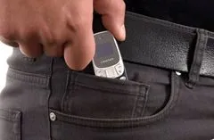 CoolCeny Miniaturní mobilní telefon L8STAR - Nejmenší na světě - Červená