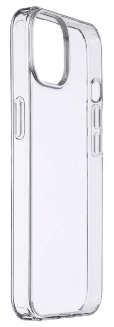 Levně CellularLine Zadní kryt s ochranným rámečkem Clear Duo pro Apple iPhone 14, CLEARDUOIPH14T transparentní