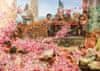 Puzzle Růžová zahrada 1500 dílků