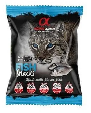 Alpha Spirit pamlsek s rybou kostky pro kočky 50 g