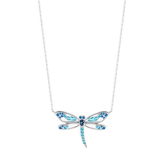 Preciosa Půvabný náhrdelník Vážka s kubickými zirkony Viva la Vida 5342 67