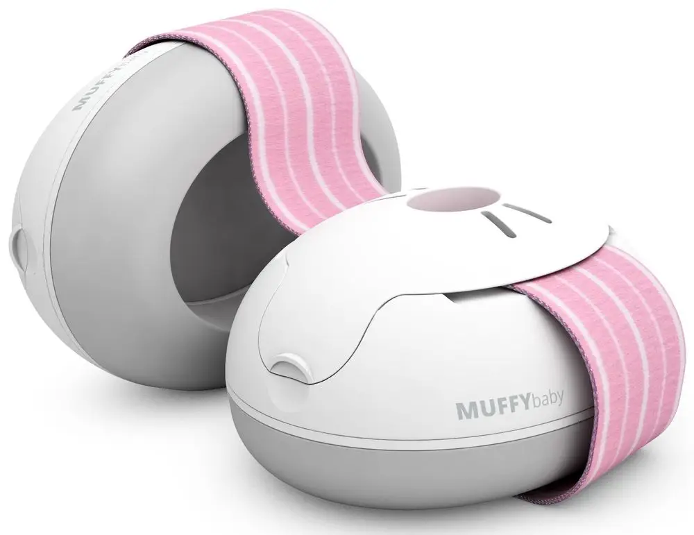 Levně ALPINE Hearing Muffy Baby - dětská izolační sluchátka RUŽOVÁ