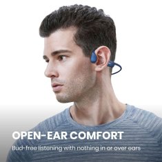 SHOKZ Shokz OpenRun Bluetooth sluchátka před uši, modrá