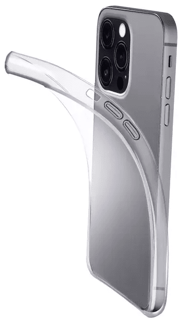 CellularLine Extratenký zadní kryt Fine pro Apple iPhone 14 Pro Max FINECIPH14PRMT, transparentní