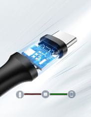 Noah Ugreen kabel USB - USB Typ C 2 A 2m černý kabel