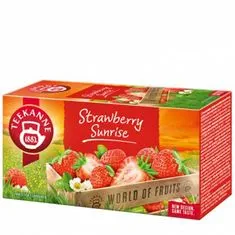 Čaj, ovocný, 20x2,5 g, "Strawberry Sunrrise", jahoda