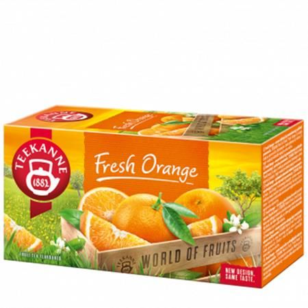 TEEKANNE Čaj ovocný, 20x2,5 g, "Fresh orange"
