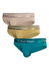 Calvin Klein Pánské slipy NB2969 6XZ 3PACK, Mix, XL