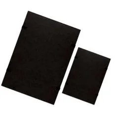 Caesar Office Spisové desky s tkanicí A3 mramor černé - 2 balení