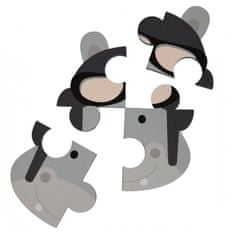 Pěnové puzzle B-Animal Tiger/Hippo/Frog