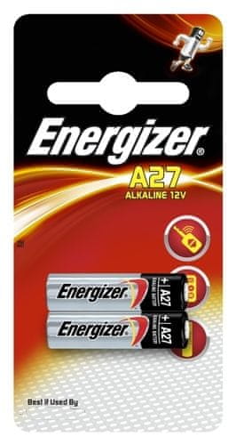 Energizer Baterie 27A, A27, E27A, V27A, MN27, G27A, 12V, 2ks