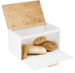 KRISBERG Zásobník na chléb Oboustranný chlebník Geometric Ks-2608