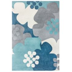 Flair AKCE: 160x230 cm Kusový koberec Zest Retro Floral Blue 160x230