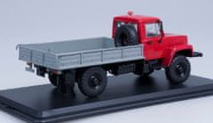 Start Scale Models GAZ-33081, 4x4 tmavě červená, 1/43