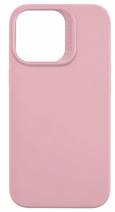 CellularLine Ochranný silikonový kryt Sensation pro Apple iPhone 14 Pro Max, SENSATIONIPH14PRMP růžový