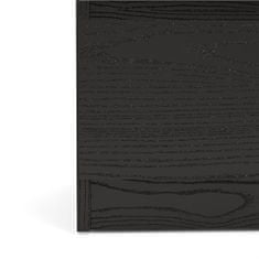 FALCO komoda simplicity 237 woodgrain černá