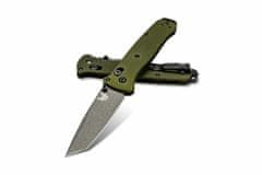 Benchmade 537GY-1 Bailout kapesní taktický nůž 8,5 cm, zelená, hilník