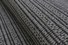 Ayyildiz Kusový koberec Yukon 5649Z Ivory Dark Grey – na ven i na doma 120x170