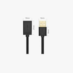 Noah UGREEN USB 2.0 kabel prodlužovací černý 100cm 1m