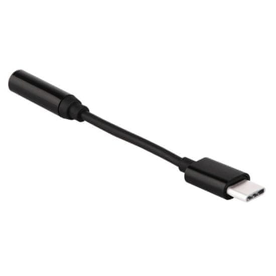 IZMAEL Adaptér USB typu C pro audio 3,5 mini jack - Bílá KP26488