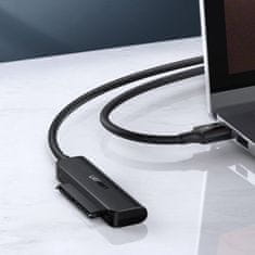 shumee Adaptér HDD SSD 2,5'' SATA III 3.0 na USB-C - černý