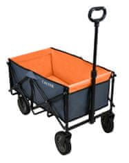 CALTER Přepravní skládací vozík CALTER, oranžový